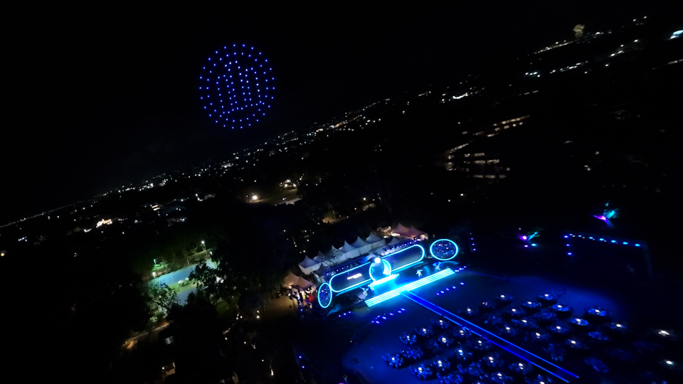 A Symphony of Light and Sound: Allianzs AZAP Summit 2024 Drone Show